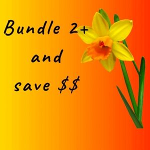 Bundle 2 or more items for 20% discount
